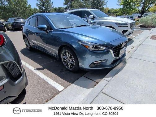 Eternal Blue Mica 2018 Mazda Mazda3 Grand Touring