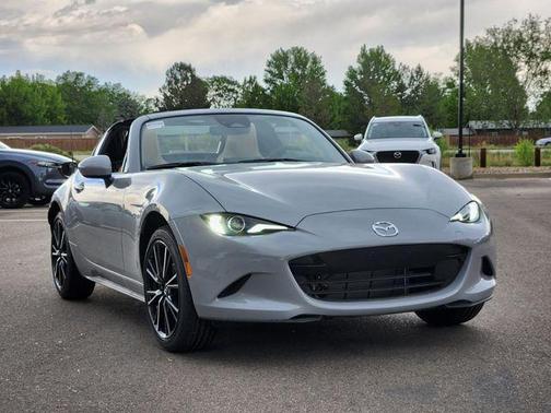 Aero Gray Metallic 2026 Mazda MX-5 Miata Grand Touring