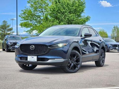 Deep Crystal Blue Mica 2026 Mazda CX-30 Premium Package