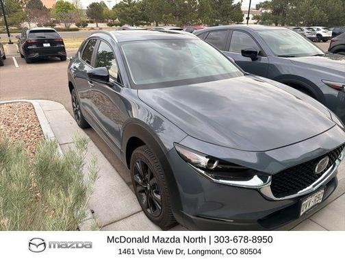 Polymetal Gray Metallic 2023 Mazda CX-30 2.5 S Carbon Edition