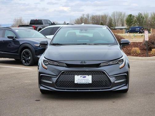 Black 2020 Toyota Corolla SE