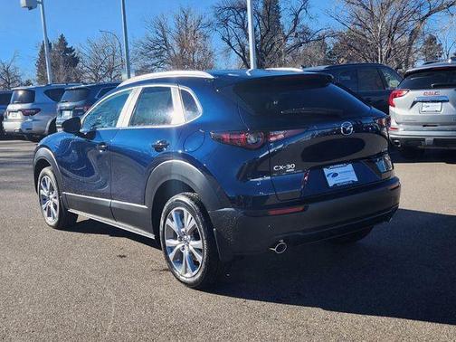 Deep Crystal Blue Mica 2026 Mazda CX-30 Preferred