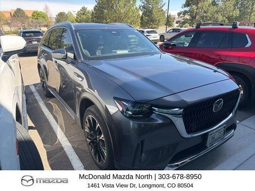 Machine Gray Metallic 2024 Mazda CX-90 PHEV Premium Plus