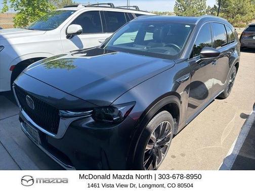 Machine Gray Metallic 2024 Mazda CX-90 PHEV Premium Plus