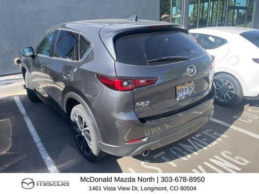 Machine Gray Metallic 2023 Mazda CX-5 2.5 S Premium Plus Package
