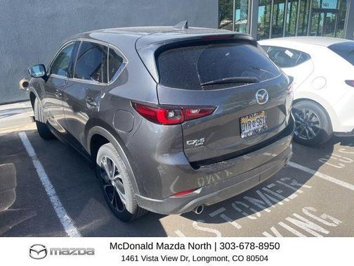 Machine Gray Metallic 2023 Mazda CX-5 2.5 S Premium Plus Package