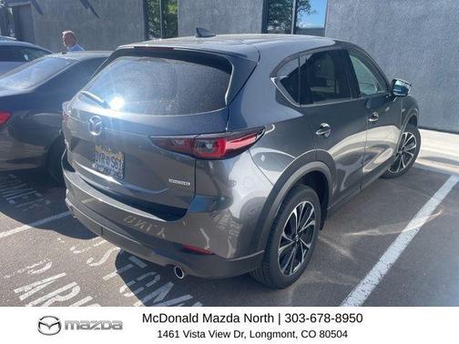 Machine Gray Metallic 2023 Mazda CX-5 2.5 S Premium Plus Package