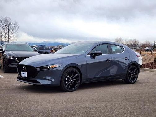 Polymetal Gray Metallic 2026 Mazda Mazda3 2.5 S Carbon Edition