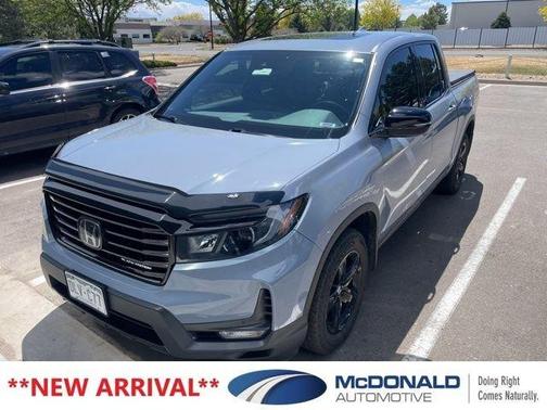 Crystal Black Pearl 2022 Honda Ridgeline Black Edition