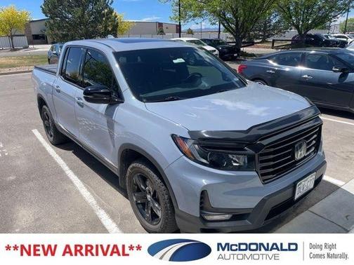 Crystal Black Pearl 2022 Honda Ridgeline Black Edition