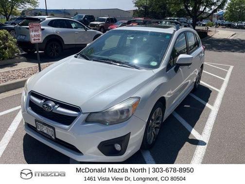 Satin White Pearl 2014 Subaru Impreza 2.0i Sport Limited