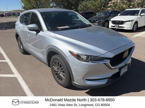 Sonic Silver Metallic 2020 Mazda CX-5 Touring