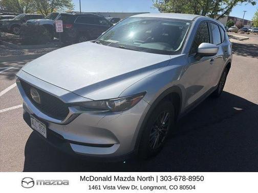 Sonic Silver Metallic 2020 Mazda CX-5 Touring