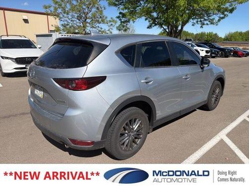 Sonic Silver Metallic 2020 Mazda CX-5 Touring