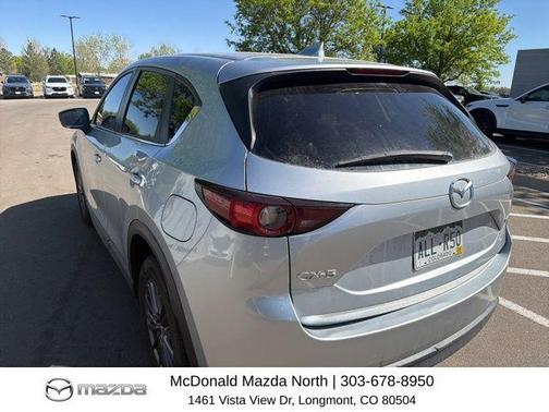 Sonic Silver Metallic 2020 Mazda CX-5 Touring