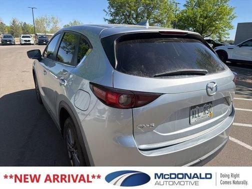 Sonic Silver Metallic 2020 Mazda CX-5 Touring