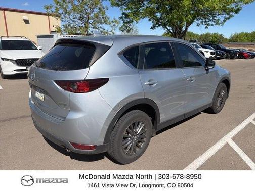 Sonic Silver Metallic 2020 Mazda CX-5 Touring