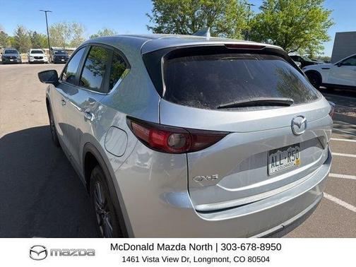 Sonic Silver Metallic 2020 Mazda CX-5 Touring
