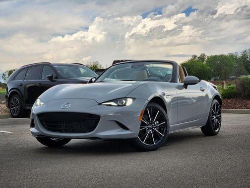 Aero Gray Metallic 2026 Mazda MX-5 Miata Grand Touring