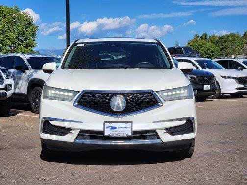 White Diamond Pearl 2017 Acura MDX 3.5L w/Technology Package