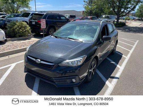 Crystal Black Silica 2022 Subaru Impreza Premium