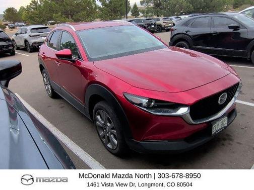Soul Red Crystal Metallic 2023 Mazda CX-30 2.5 S Preferred Package