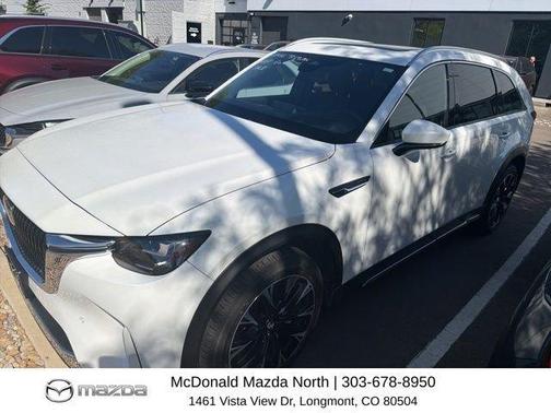 Rhodium White Metallic 2024 Mazda CX-90 PHEV Premium Plus