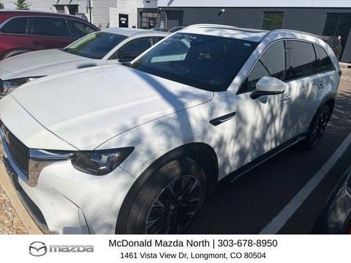 Rhodium White Metallic 2024 Mazda CX-90 PHEV Premium Plus