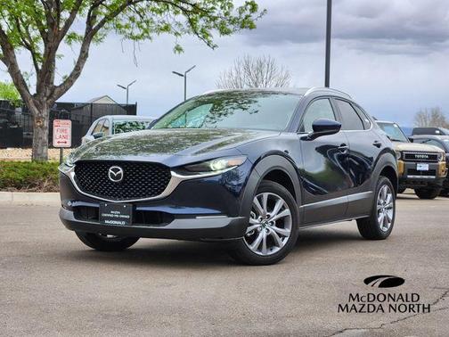 Deep Crystal Blue Mica 2025 Mazda CX-30 2.5 S Preferred Package