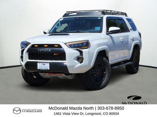 Super White 2018 Toyota 4Runner TRD Pro