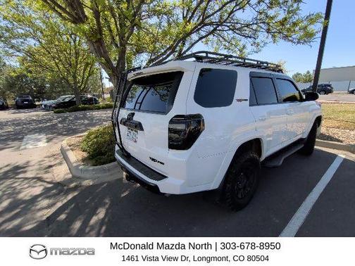Super White 2018 Toyota 4Runner TRD Pro