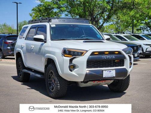 Super White 2018 Toyota 4Runner TRD Pro