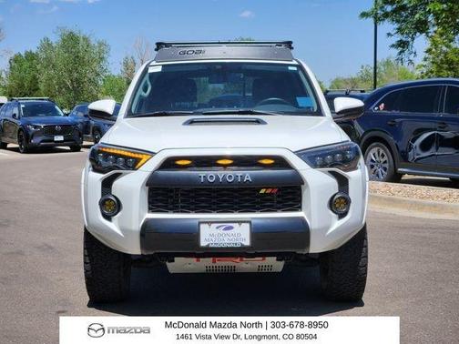 Super White 2018 Toyota 4Runner TRD Pro