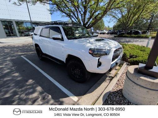Super White 2018 Toyota 4Runner TRD Pro