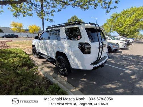Super White 2018 Toyota 4Runner TRD Pro