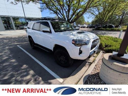 Super White 2018 Toyota 4Runner TRD Pro