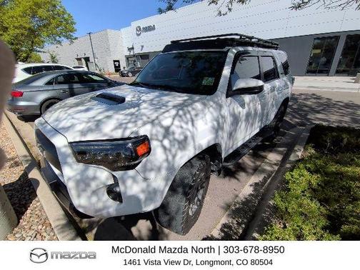 Super White 2018 Toyota 4Runner TRD Pro