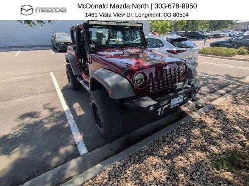Red Rock Crystal Pearlcoat 2010 Jeep Wrangler Sport