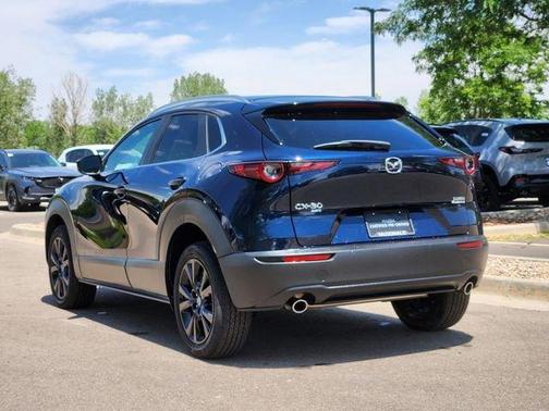 Deep Crystal Blue Mica 2025 Mazda CX-30 Select