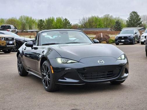 Jet Black Mica 2026 Mazda MX-5 Miata Grand Touring