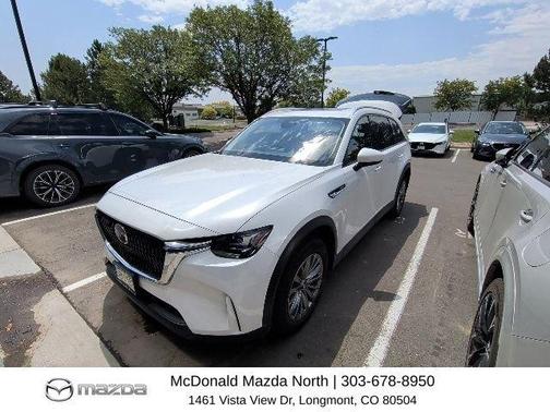 Rhodium White Metallic 2024 Mazda CX-90 PHEV Preferred