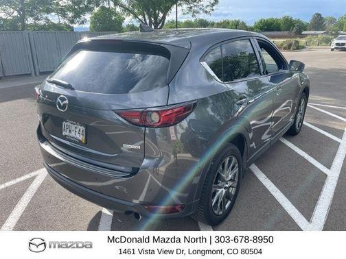 Machine Gray Metallic 2020 Mazda CX-5 Signature