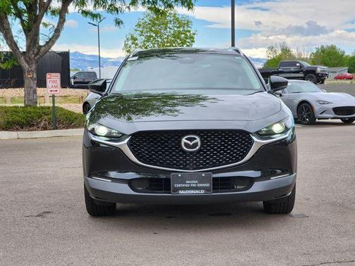 Jet Black Mica 2024 Mazda CX-30 2.5 S Preferred Package