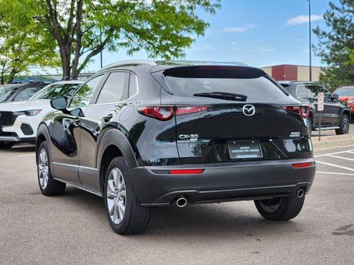 Jet Black Mica 2024 Mazda CX-30 2.5 S Preferred Package