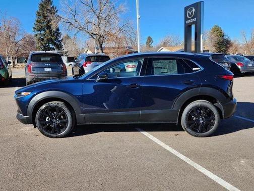 Deep Crystal Blue Mica 2026 Mazda CX-30 Premium Package