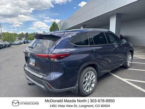 Blueprint 2021 Toyota Highlander Limited