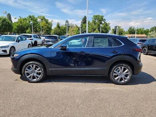 Deep Crystal Blue Mica 2026 Mazda CX-30 Preferred