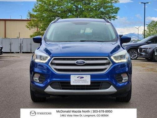 Lightning Blue Metallic 2017 Ford Escape SE