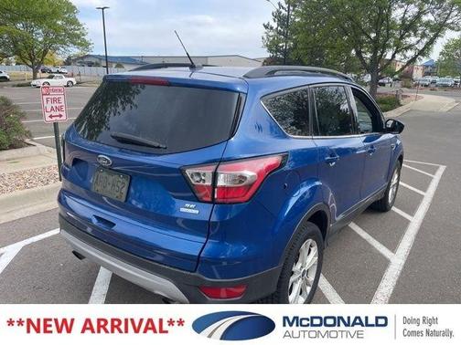 Lightning Blue 2017 Ford Escape SE
