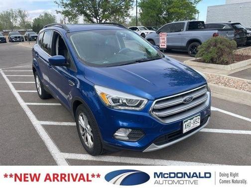 Lightning Blue 2017 Ford Escape SE